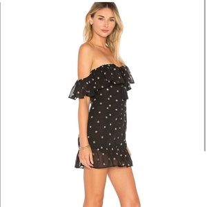 Ale x REVOLVE  off shoulder mini dress